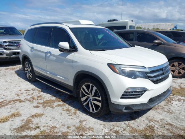 honda pilot 2018 5fnyf5h92jb016317