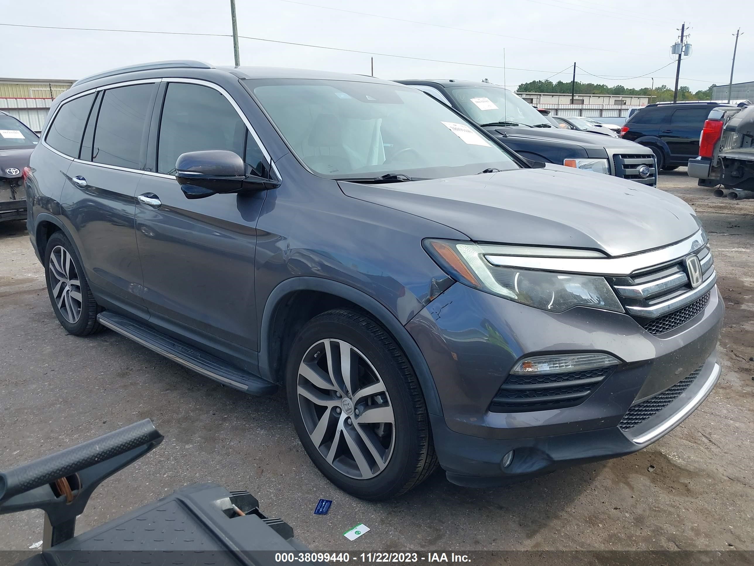 honda pilot 2016 5fnyf5h95gb039213