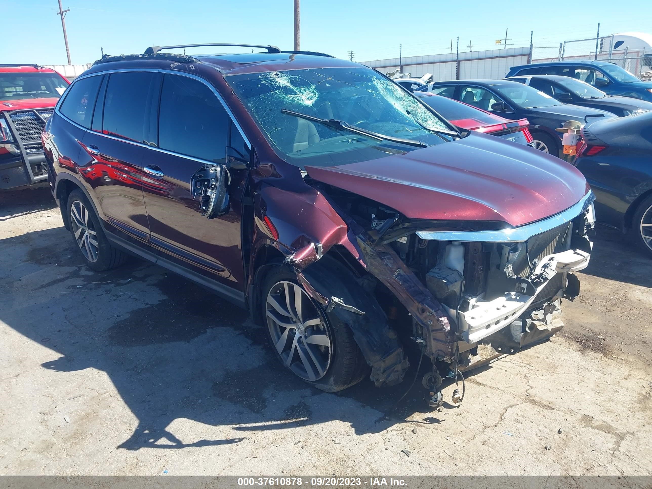 honda pilot 2016 5fnyf5h97gb056174