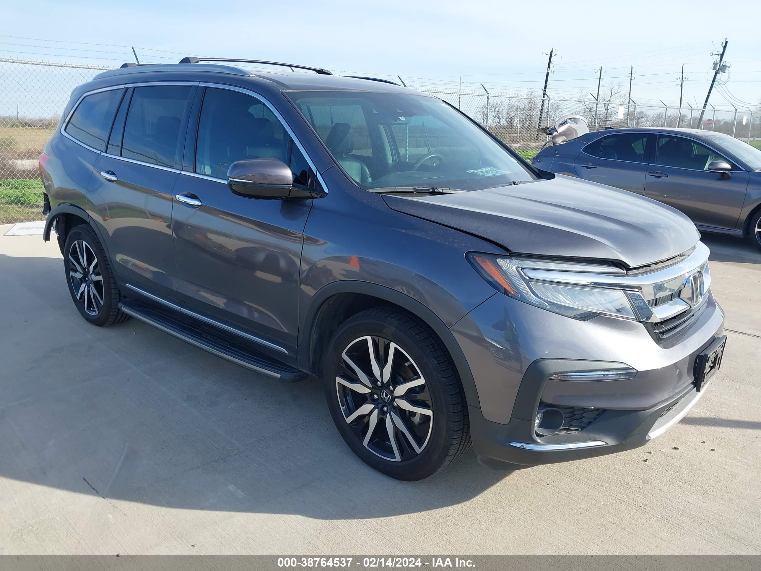 honda pilot 2019 5fnyf5h98kb026691