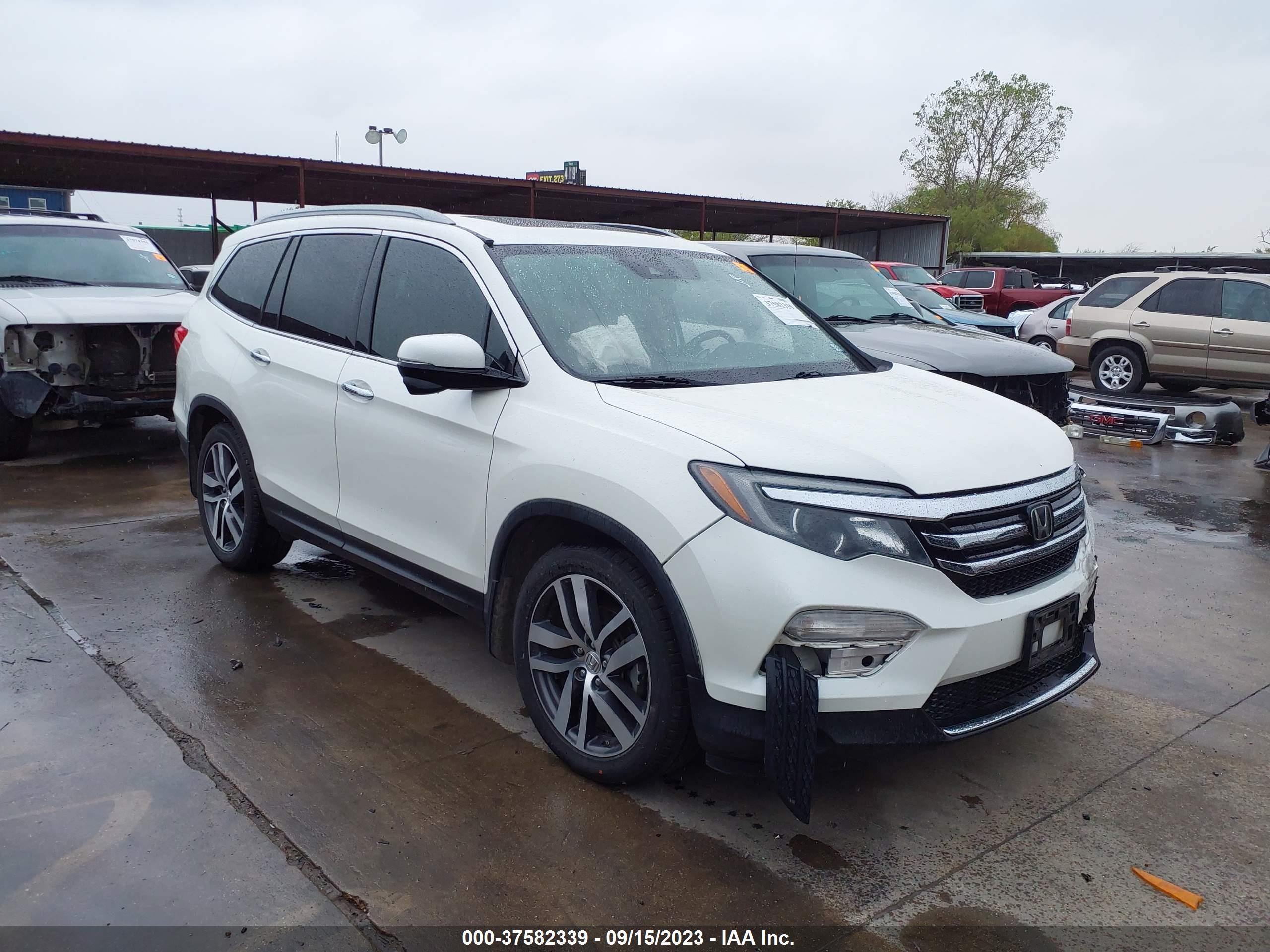 honda pilot 2016 5fnyf5h99gb019868