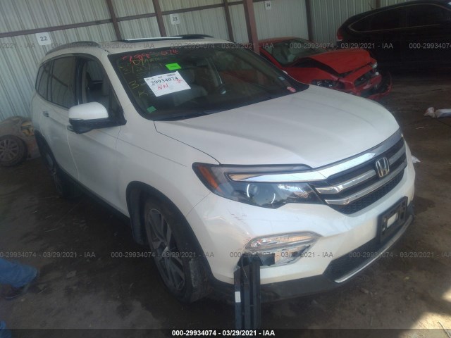 honda pilot 2016 5fnyf5h99gb039148