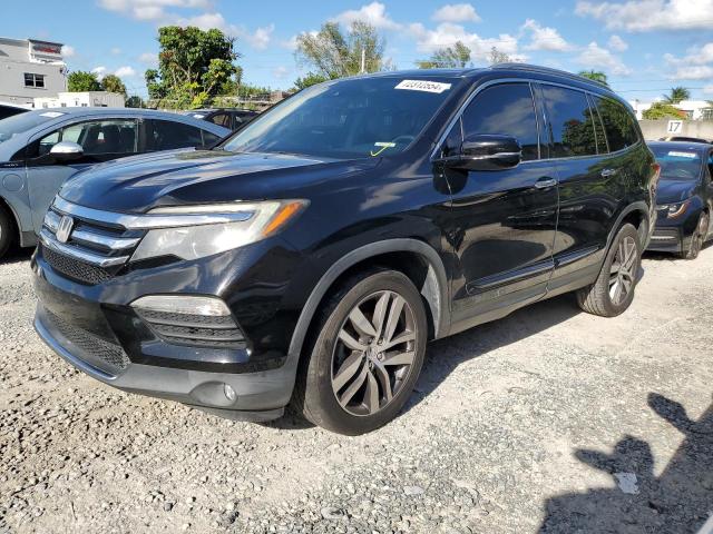 honda pilot elit 2017 5fnyf6h00hb055277