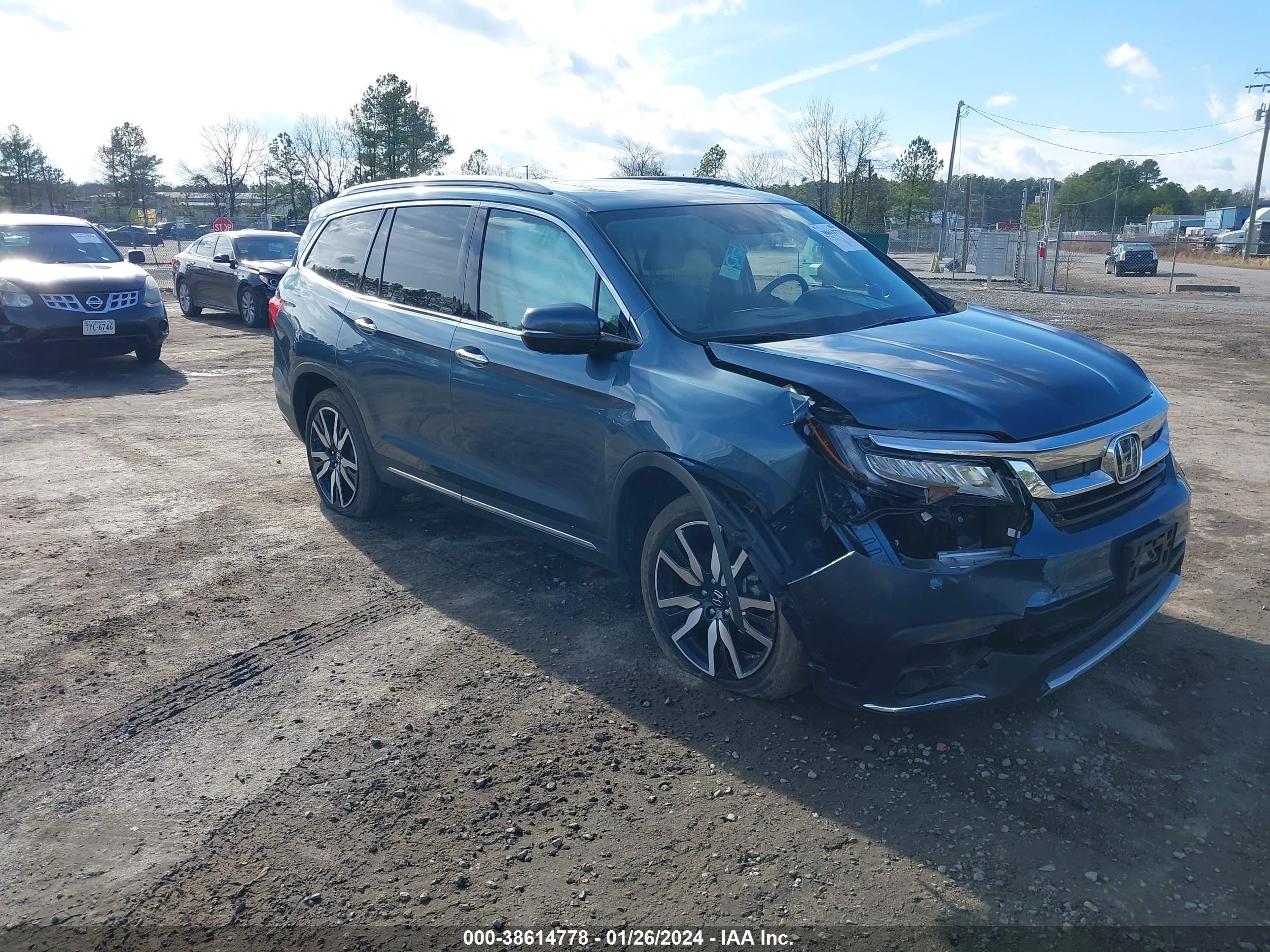 honda pilot 2021 5fnyf6h05mb091587