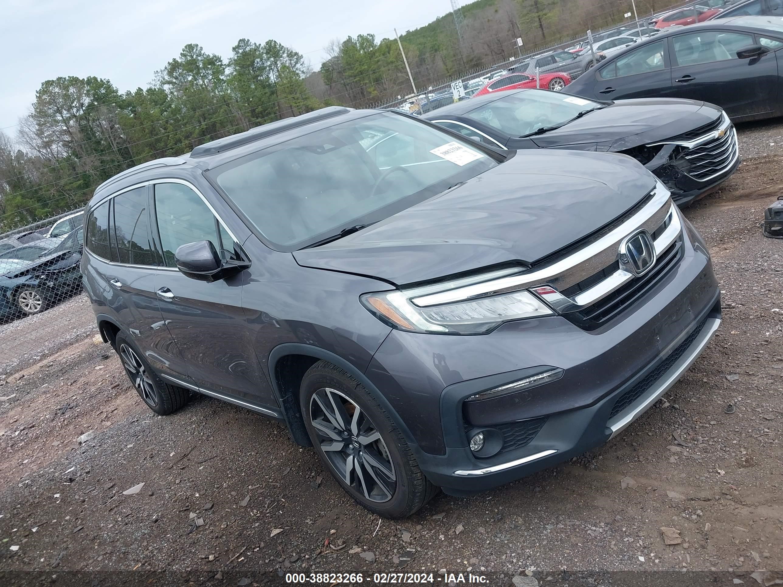 honda pilot 2019 5fnyf6h06kb030651