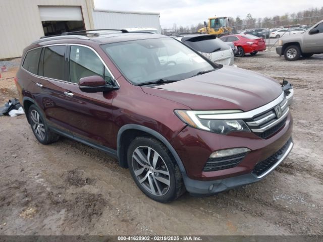 honda pilot 2016 5fnyf6h08gb021098