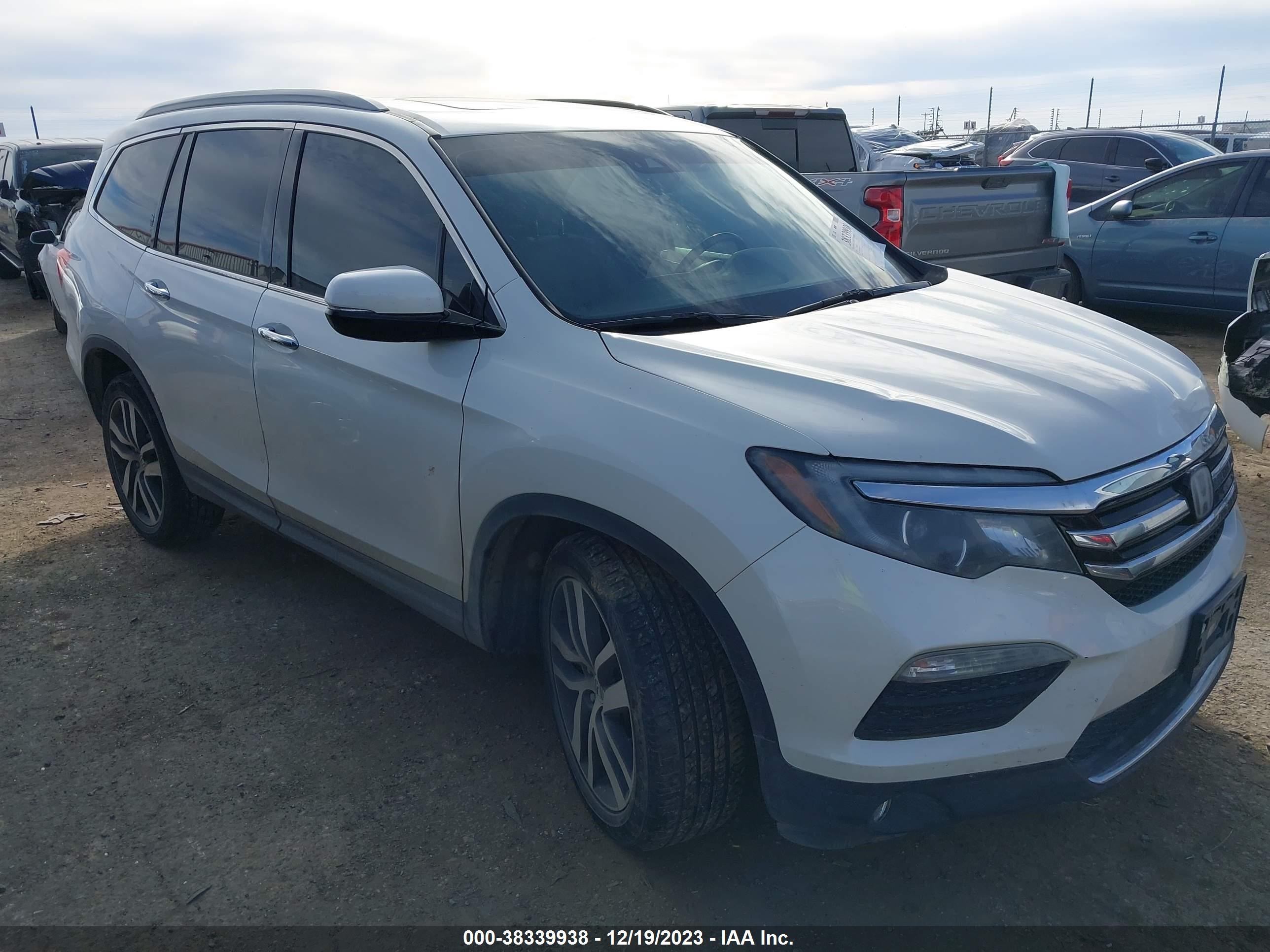 honda pilot 2017 5fnyf6h0xhb075293