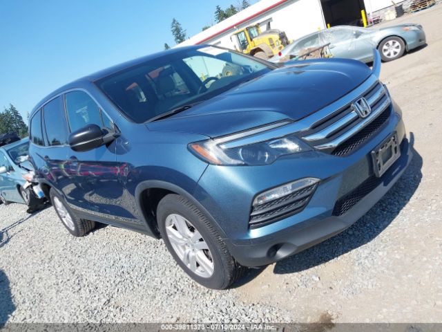 honda pilot 2016 5fnyf6h11gb051648