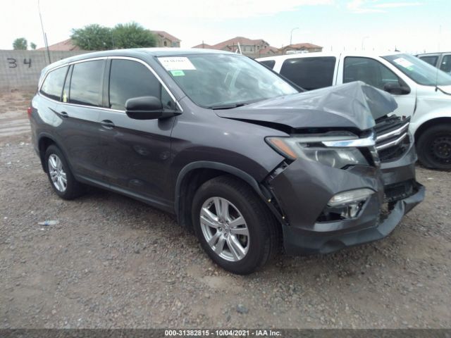 honda pilot 2017 5fnyf6h11hb026394