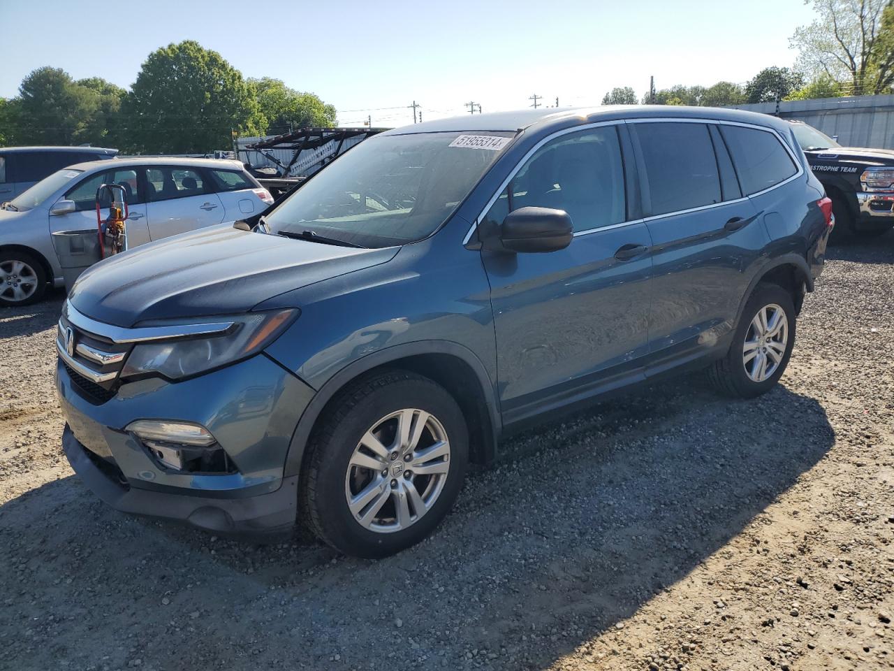 honda pilot 2016 5fnyf6h12gb024572