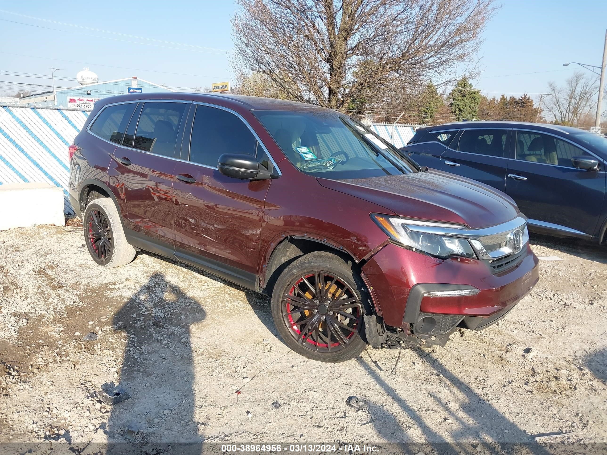 honda pilot 2019 5fnyf6h15kb031041