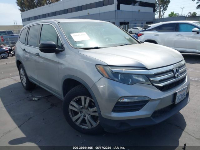 honda pilot 2016 5fnyf6h16gb078229