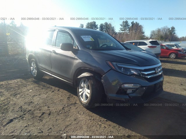 honda pilot 2017 5fnyf6h17hb002097