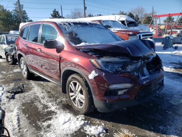 honda pilot lx 2018 5fnyf6h1xjb015576