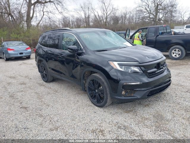 honda pilot 2021 5fnyf6h21mb098120