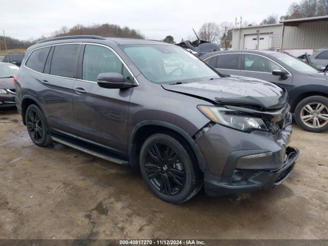 honda pilot 2021 5fnyf6h22mb014502