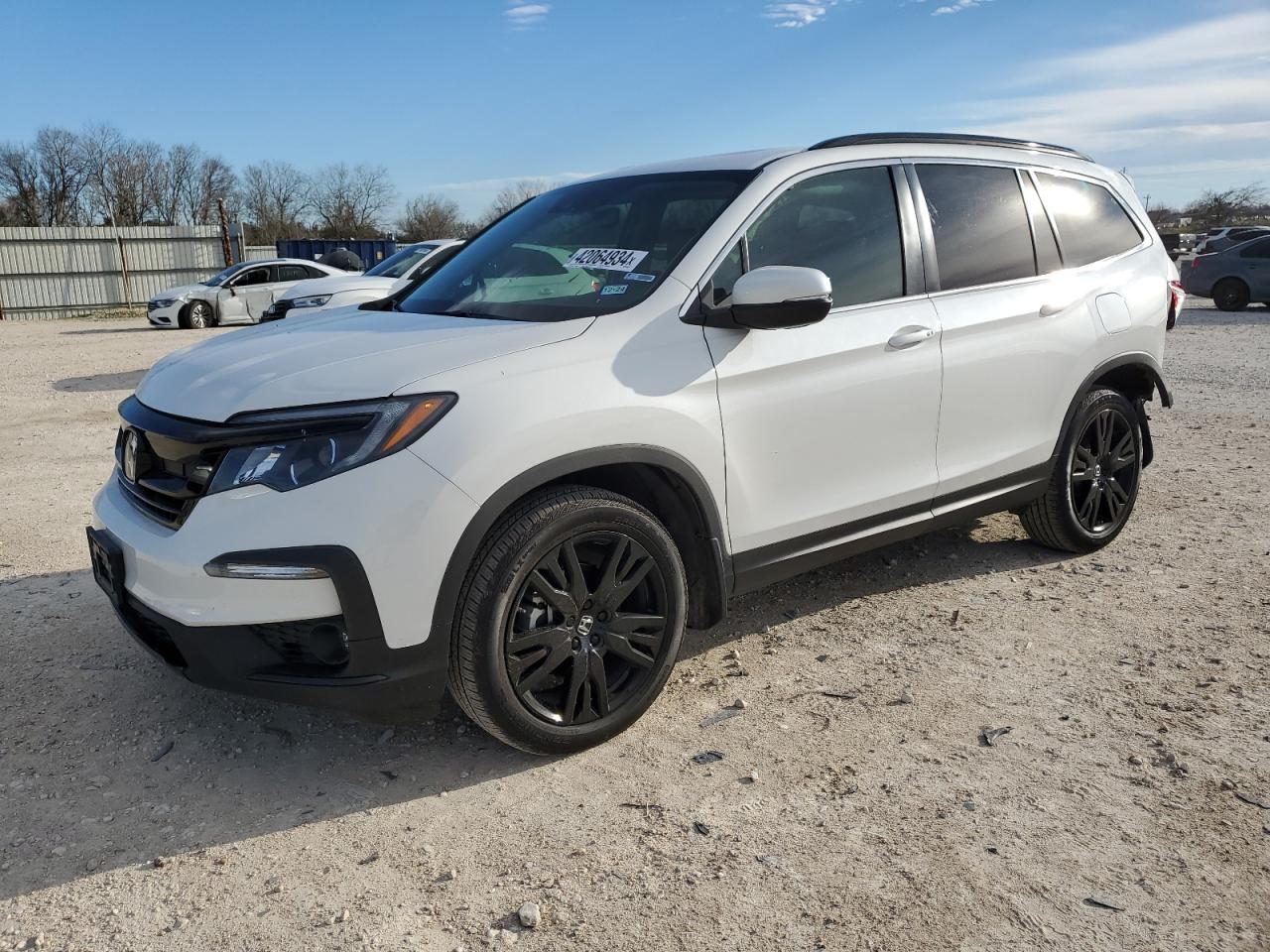 honda pilot 2022 5fnyf6h23nb104419