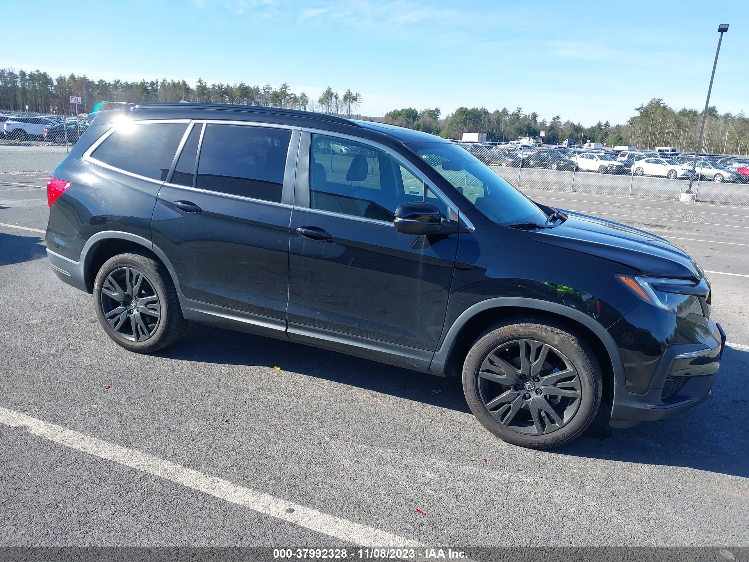 honda pilot 2021 5fnyf6h27mb062660