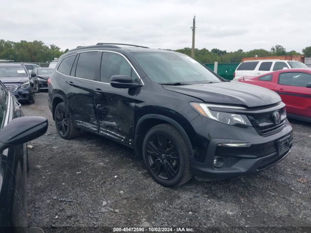 honda pilot 2021 5fnyf6h29mb073384