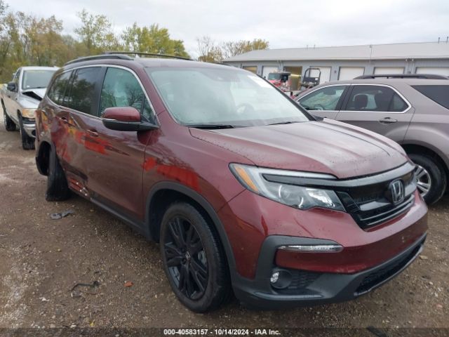 honda pilot 2022 5fnyf6h2xnb100142