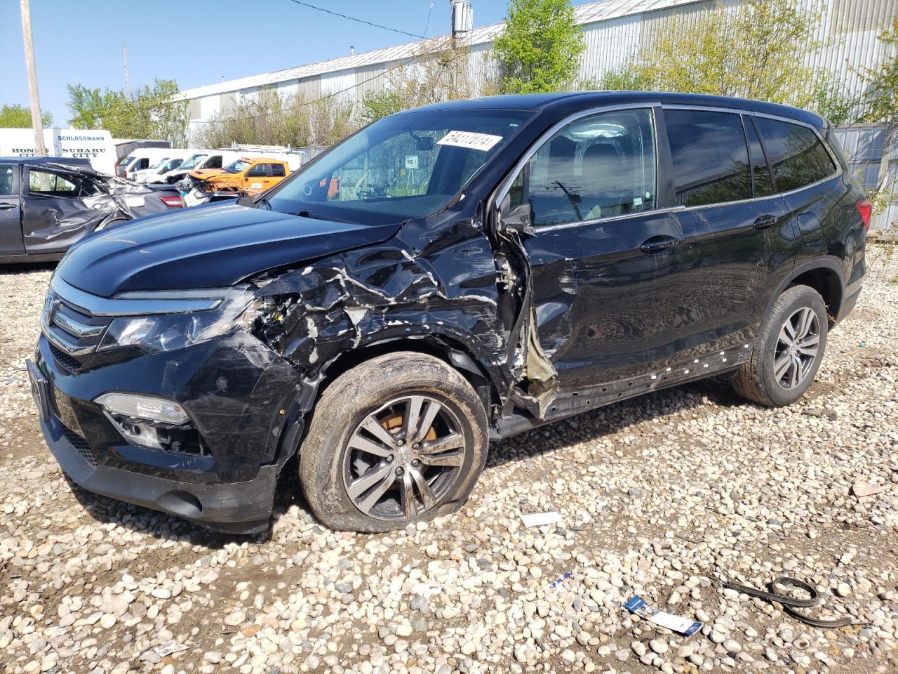 honda pilot 2017 5fnyf6h30hb039851