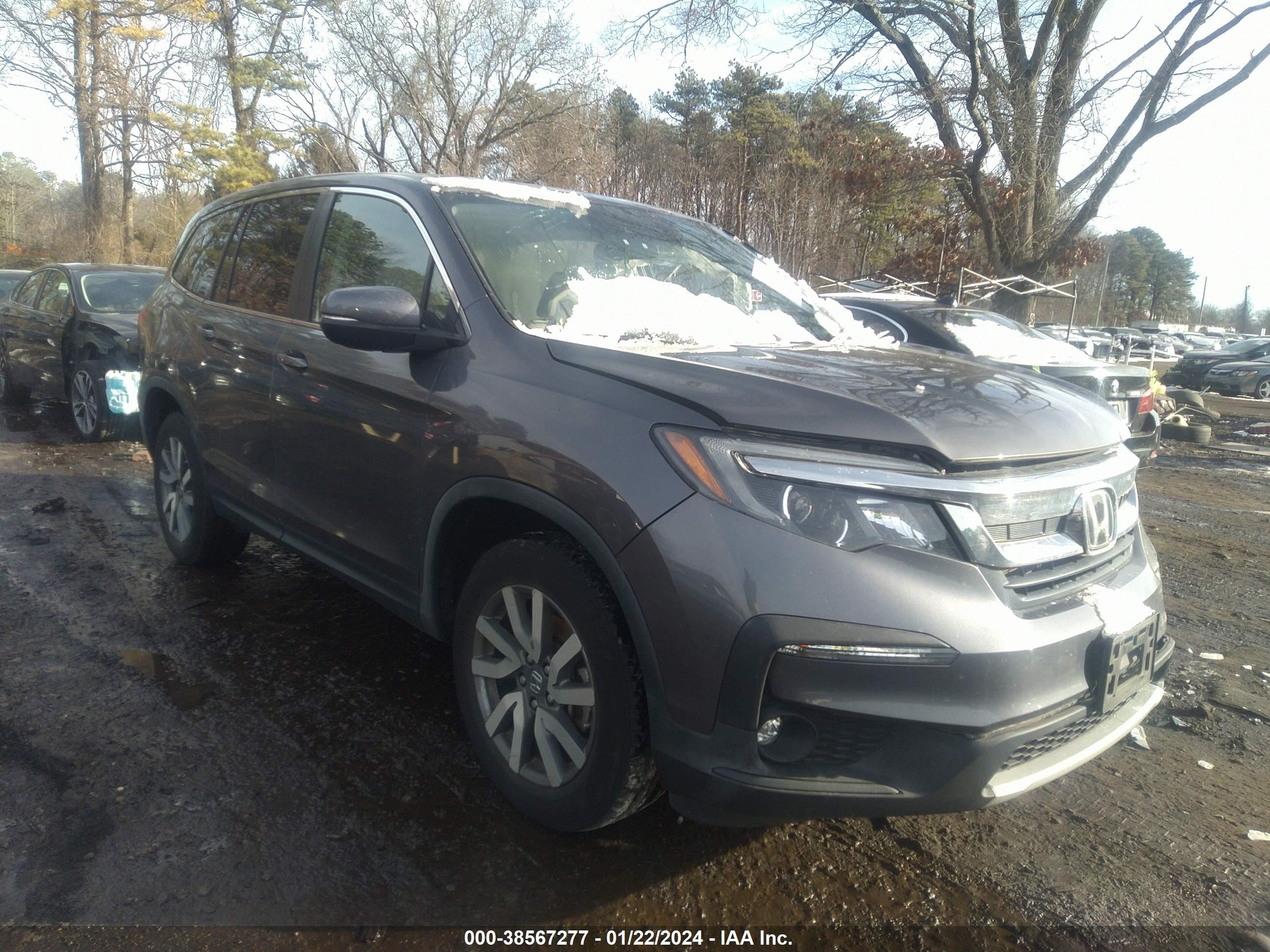 honda pilot 2019 5fnyf6h30kb045978