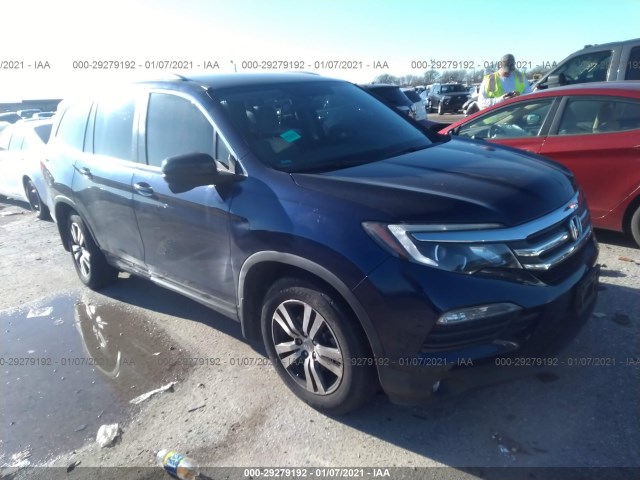 honda pilot 2016 5fnyf6h31gb021213