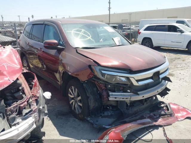 honda pilot 2021 5fnyf6h32mb062848