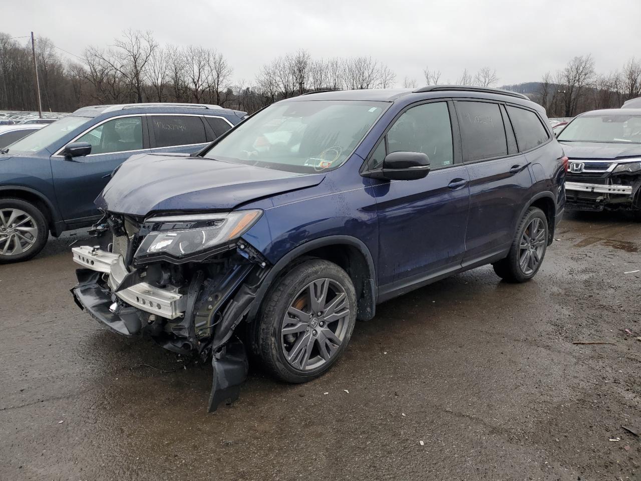 honda pilot 2022 5fnyf6h32nb019080