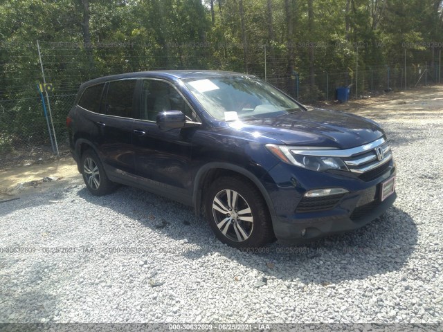 honda pilot 2016 5fnyf6h34gb111925