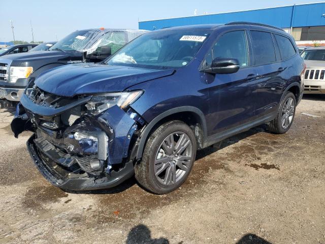 honda pilot spor 2022 5fnyf6h34nb071102