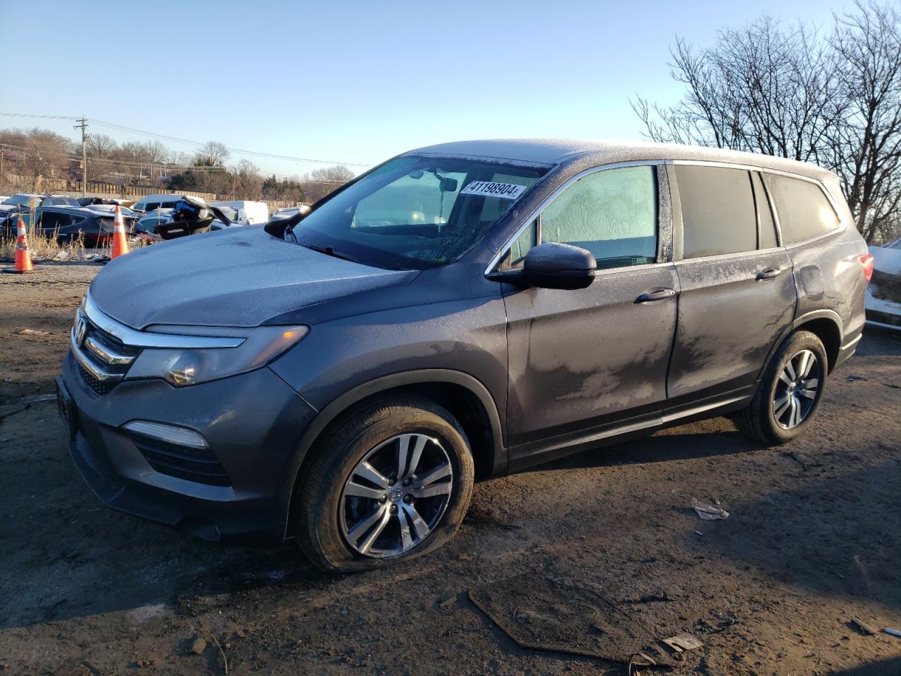 honda pilot 2017 5fnyf6h36hb093591