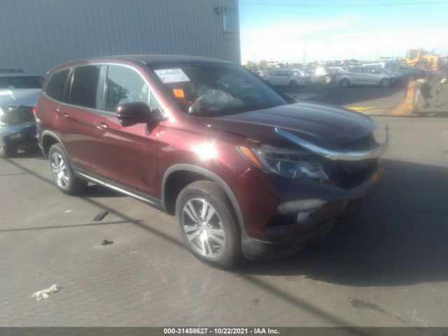 honda pilot 2016 5fnyf6h37gb097793