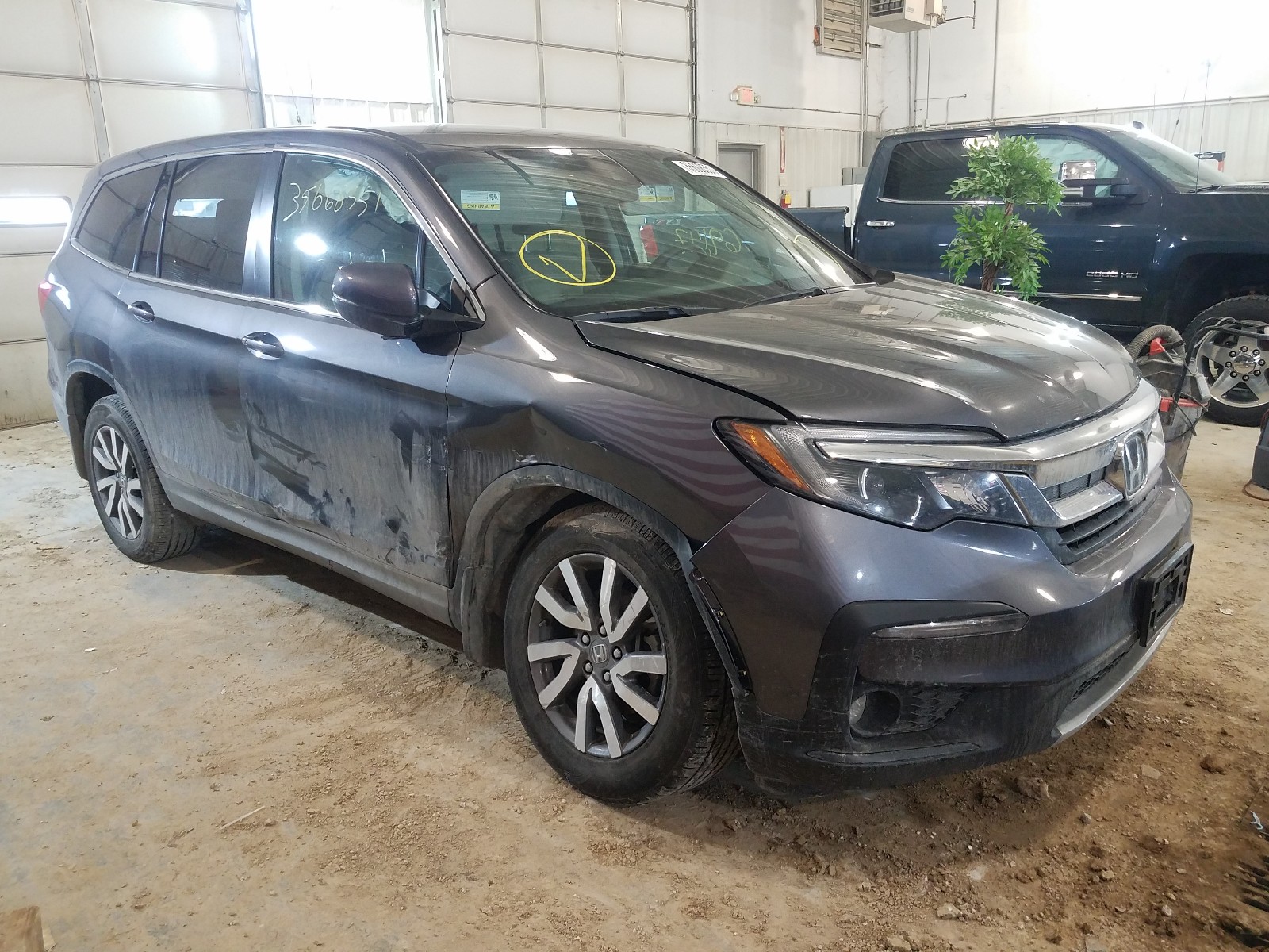 honda pilot ex 2019 5fnyf6h37kb038090