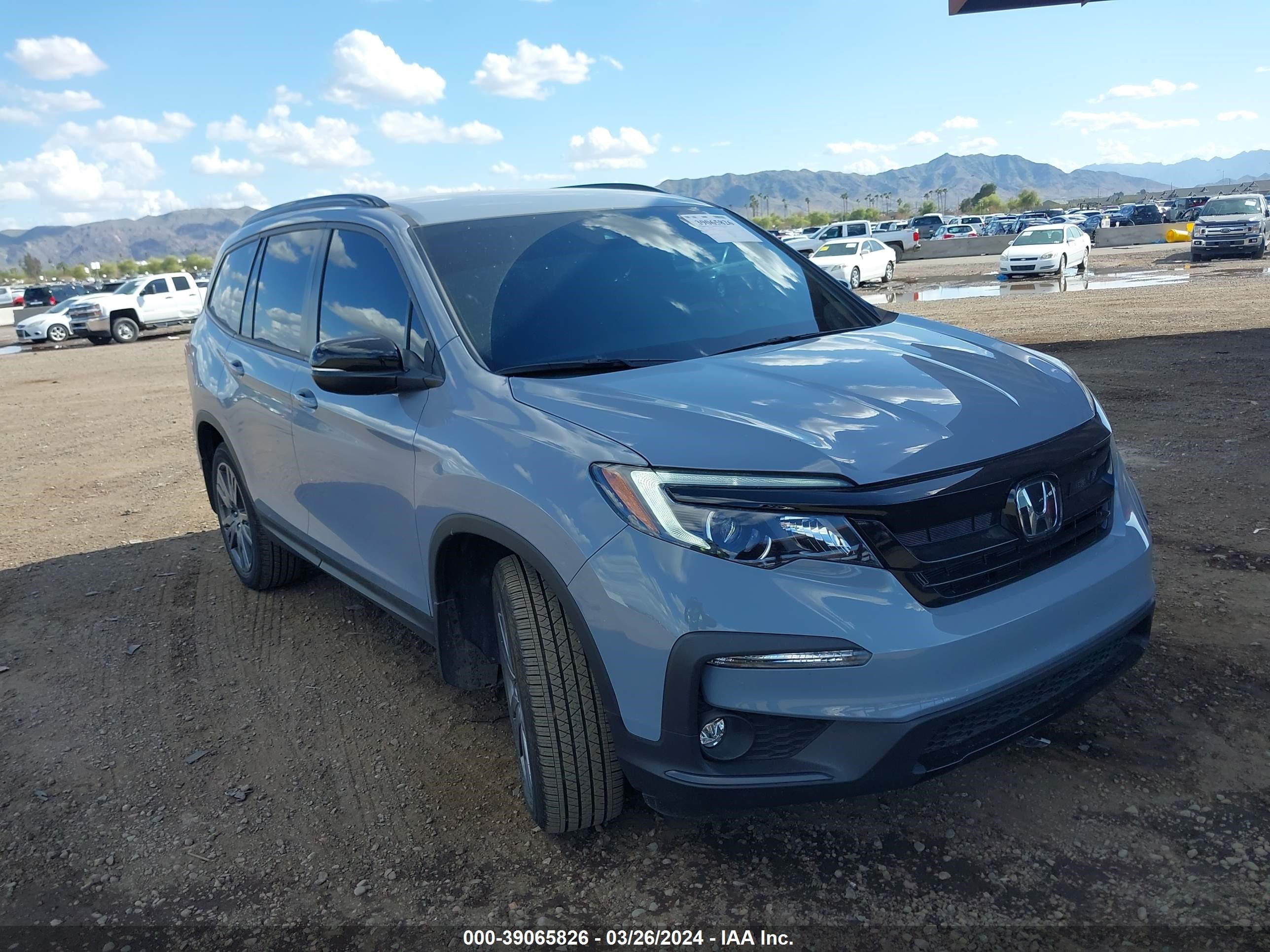 honda pilot 2022 5fnyf6h39nb092320