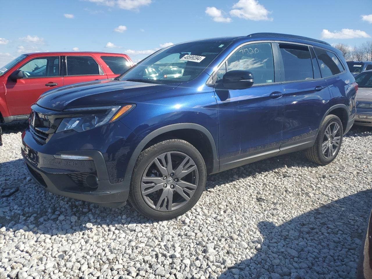 honda pilot 2022 5fnyf6h3xnb071220