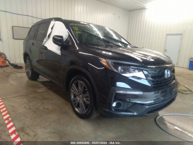 honda pilot 2022 5fnyf6h3xnb100702