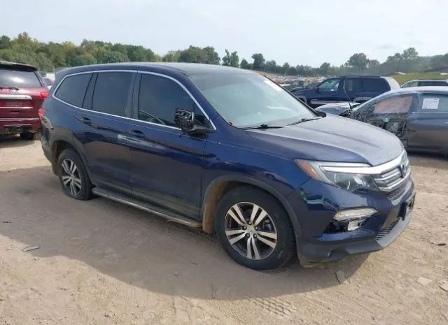 honda pilot 2016 5fnyf6h50gb075572