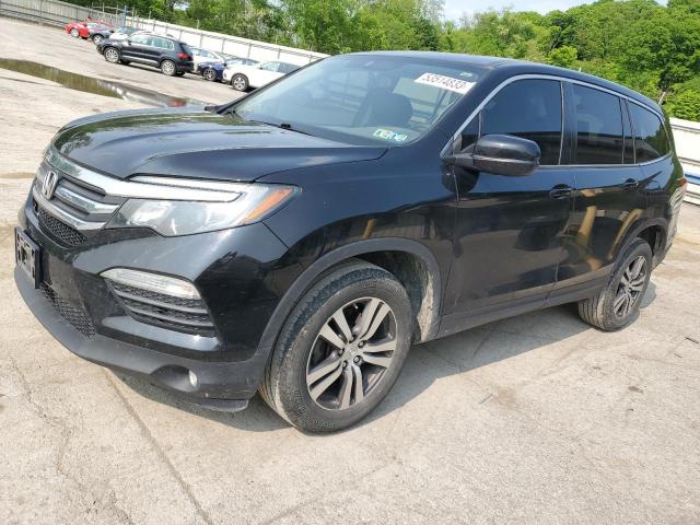 honda pilot exl 2016 5fnyf6h50gb123152