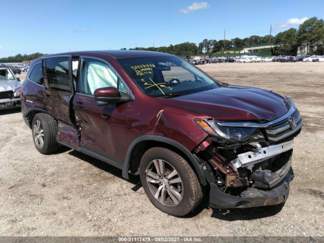 honda pilot 2018 5fnyf6h51jb058898