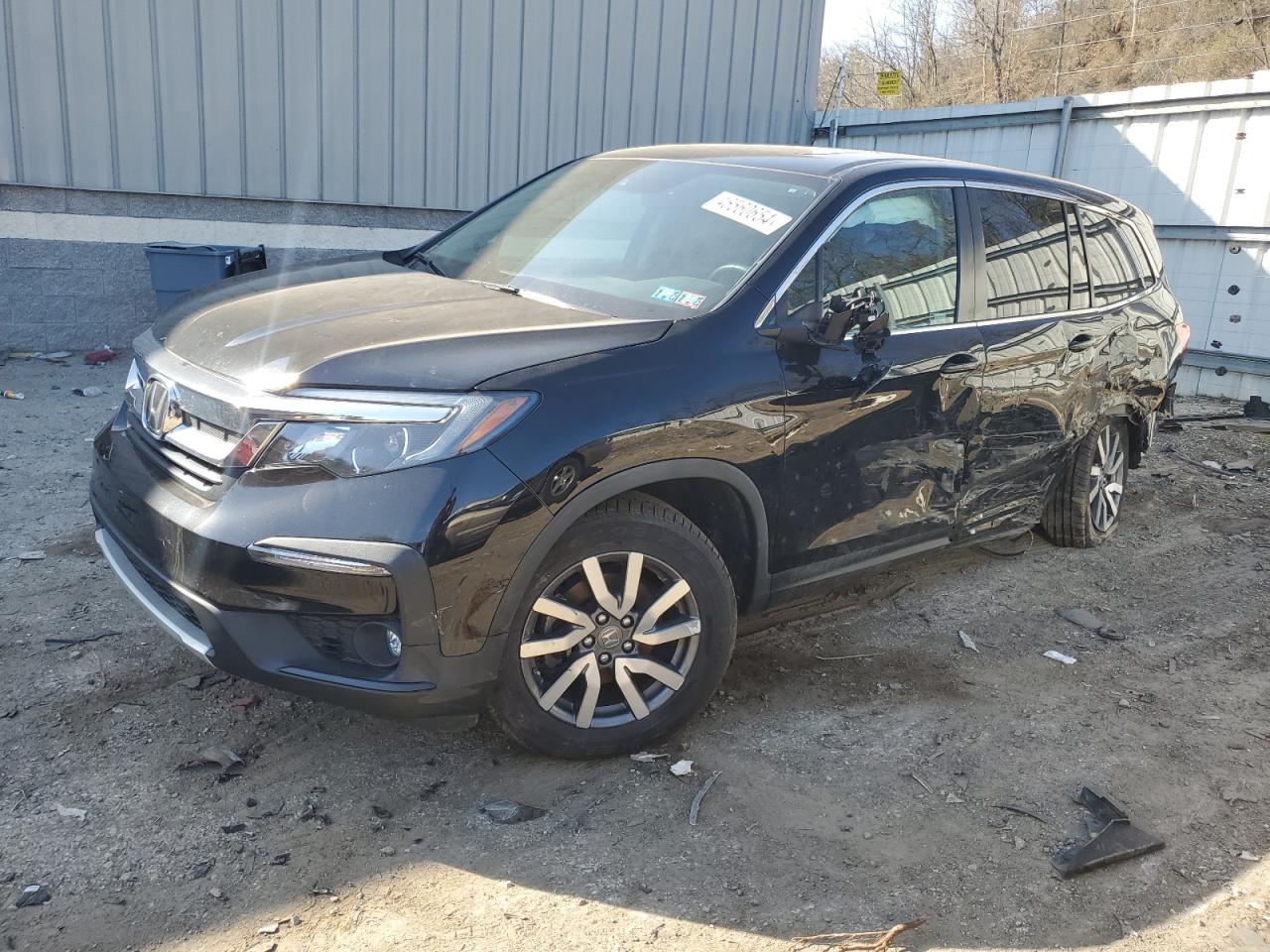 honda pilot 2020 5fnyf6h52lb046469