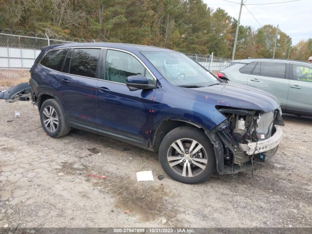 honda pilot 2016 5fnyf6h53gb031727