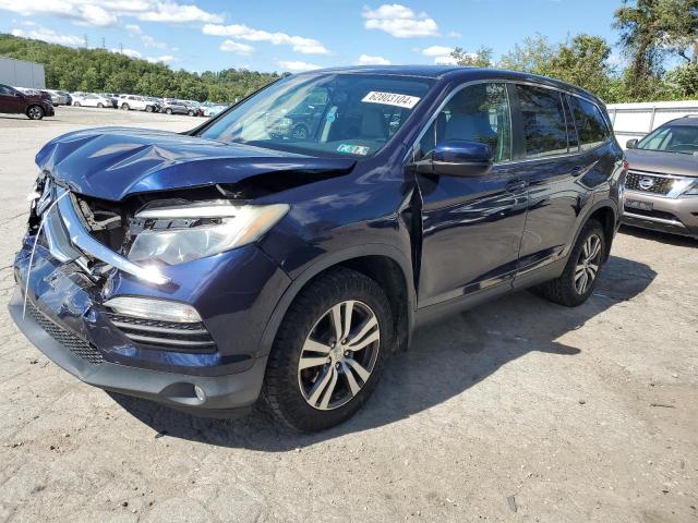 honda pilot exl 2016 5fnyf6h53gb039990