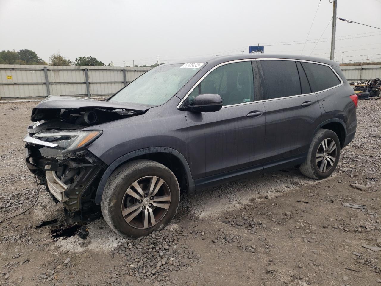 honda pilot 2018 5fnyf6h53jb049197