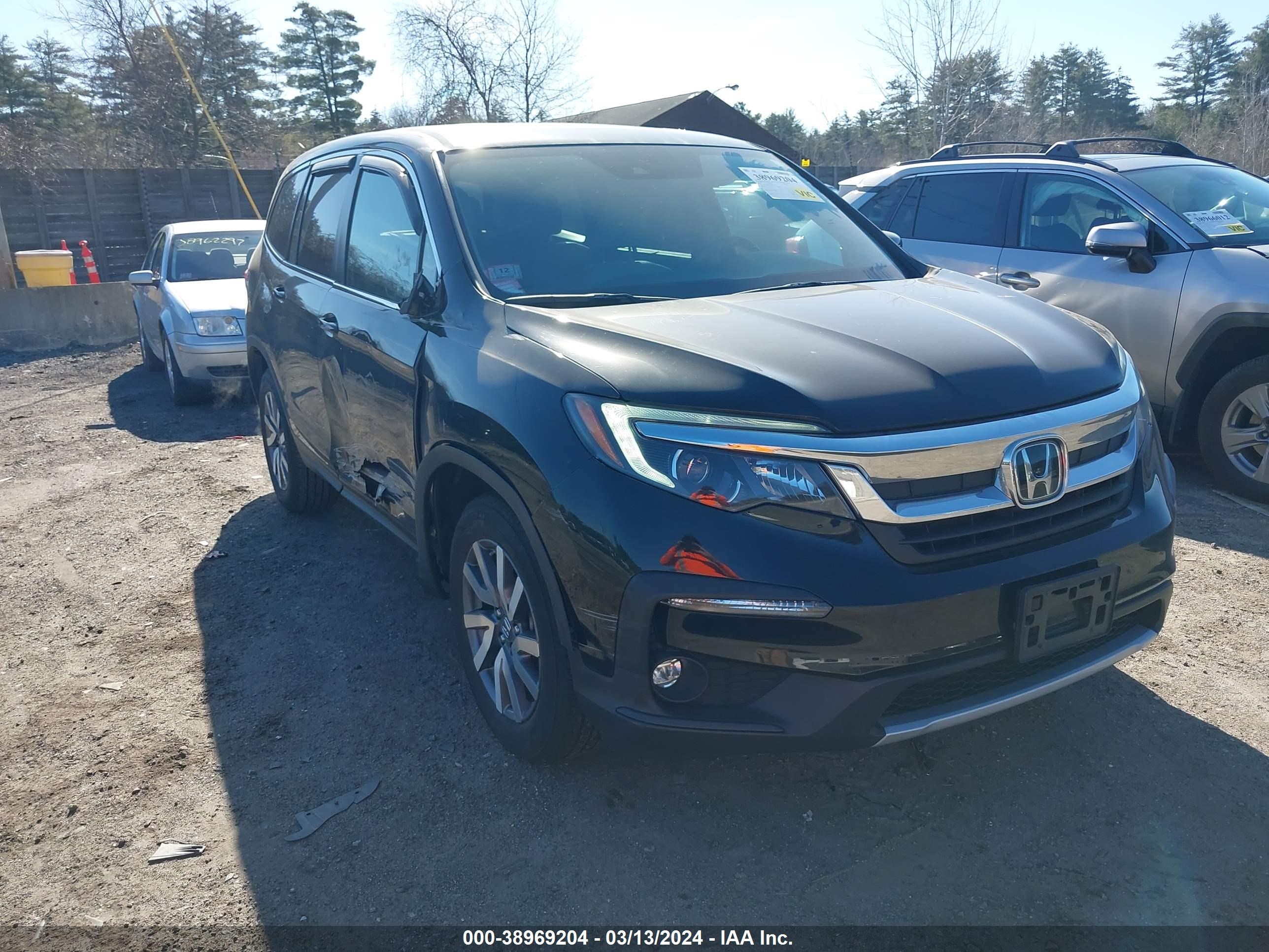 honda pilot 2019 5fnyf6h53kb007940