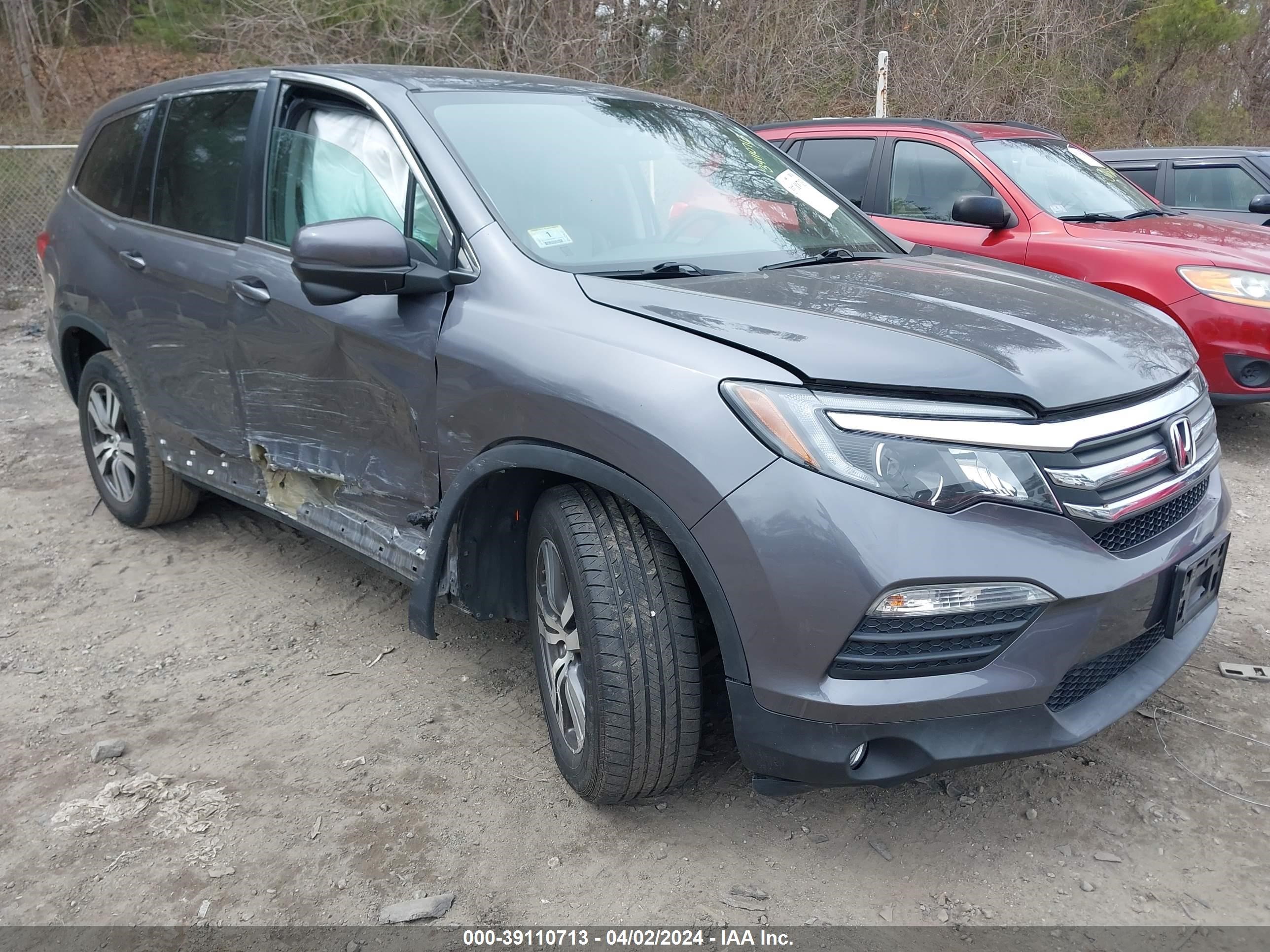 honda pilot 2016 5fnyf6h54gb058161