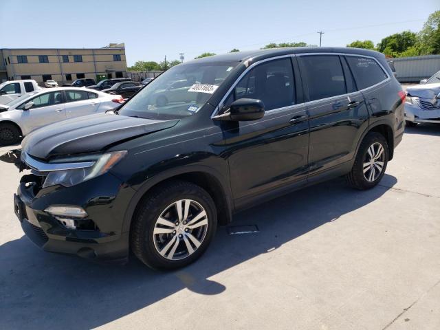 honda pilot exl 2016 5fnyf6h54gb087031