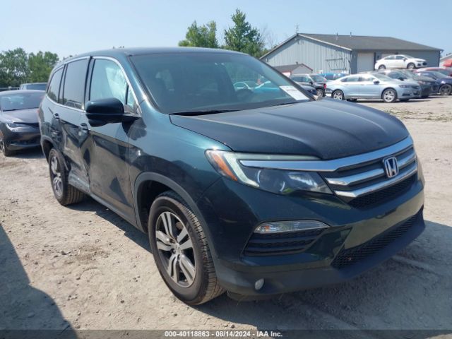 honda pilot 2016 5fnyf6h54gb120285