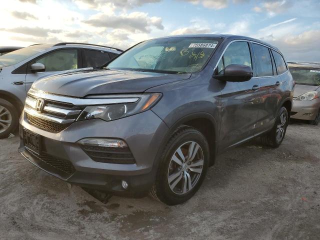 honda pilot exl 2016 5fnyf6h55gb124734