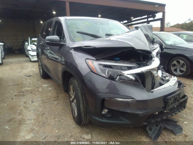 honda pilot 2021 5fnyf6h55mb012270